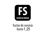 Fator de serviço 1,25