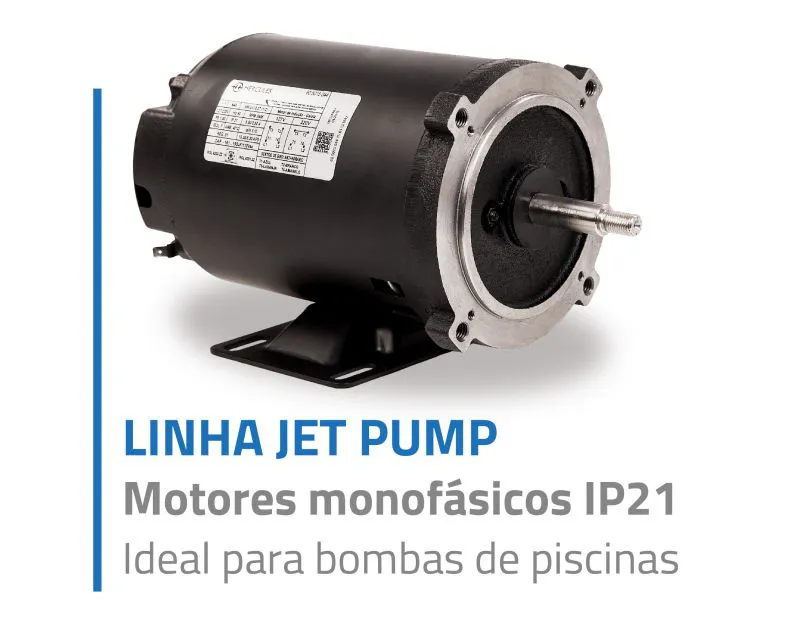 Motores elétricos geram maior economia de água e energia elétrica nas piscinas