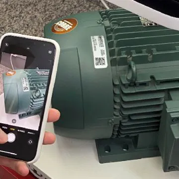 QR CODE EM MOTORES ELÉTRICOS INDUSTRIAIS AGILIZA RASTREABILIDADE E MANUTENÇÃO